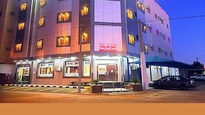 Front of property - evening/night