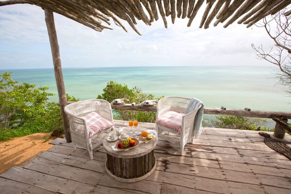 Luxury Villa, 4 Bedrooms, Ocean View | Terrace/patio - Azulik Lodge (Vilanculos)