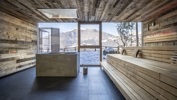 Behandlungsräume für Paare, Sauna, Whirlpool, Dampfbad