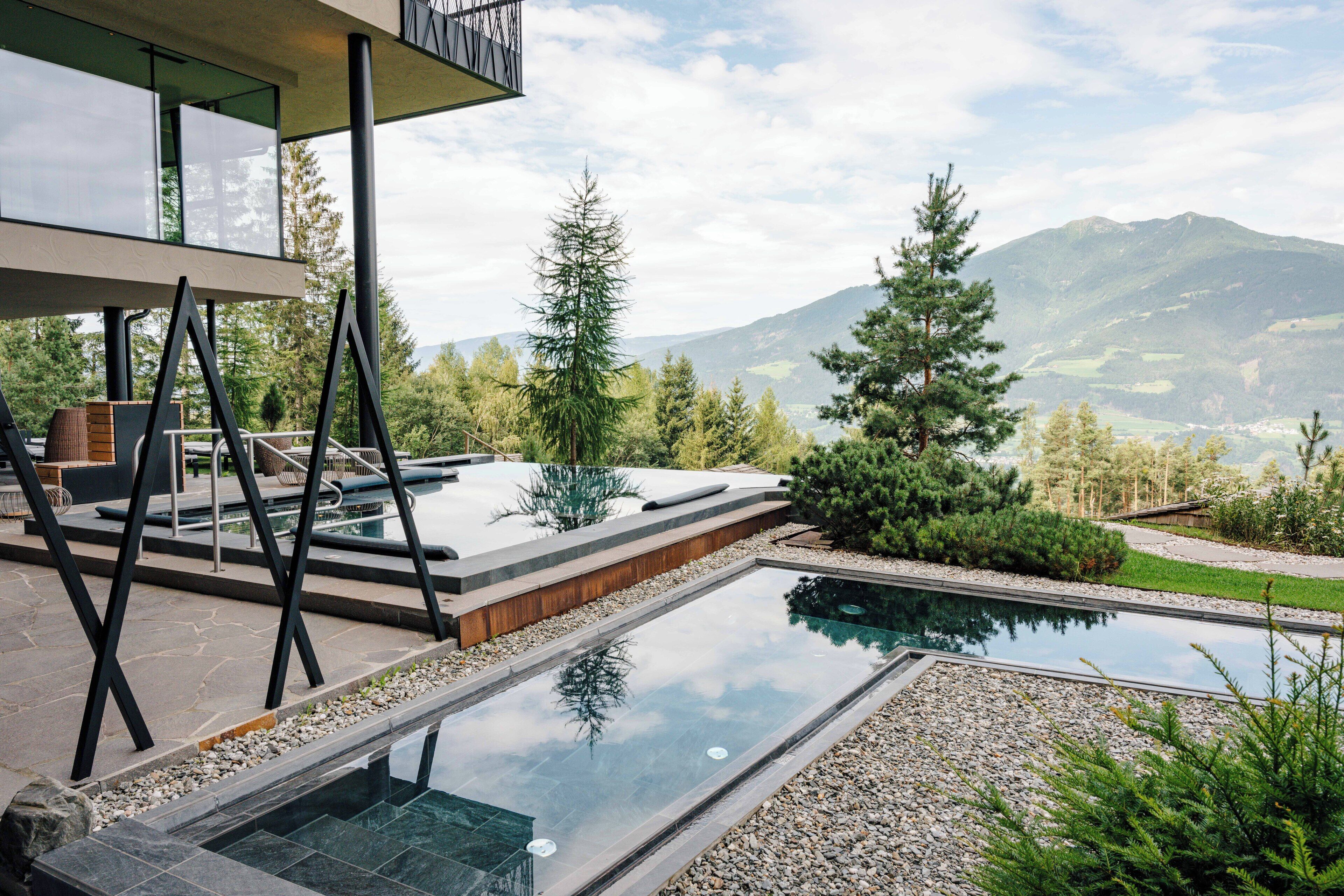 Idromassaggio all'aperto