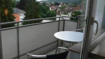 Blick von der Unterkunft