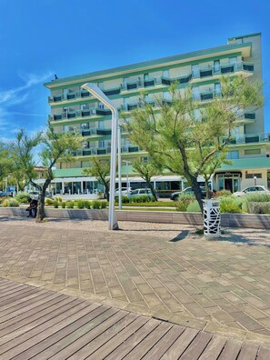 Façade de l’hébergement