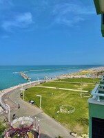 Double or Twin Room, Balcony, Sea View | Balcony view