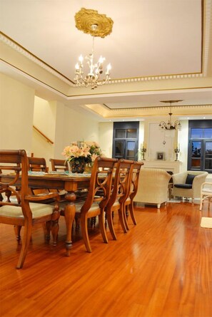 Luxury Villa, 4 Bedrooms, Private Pool (Olive grove) | Dining - Mikamas Villa (Lesvos)