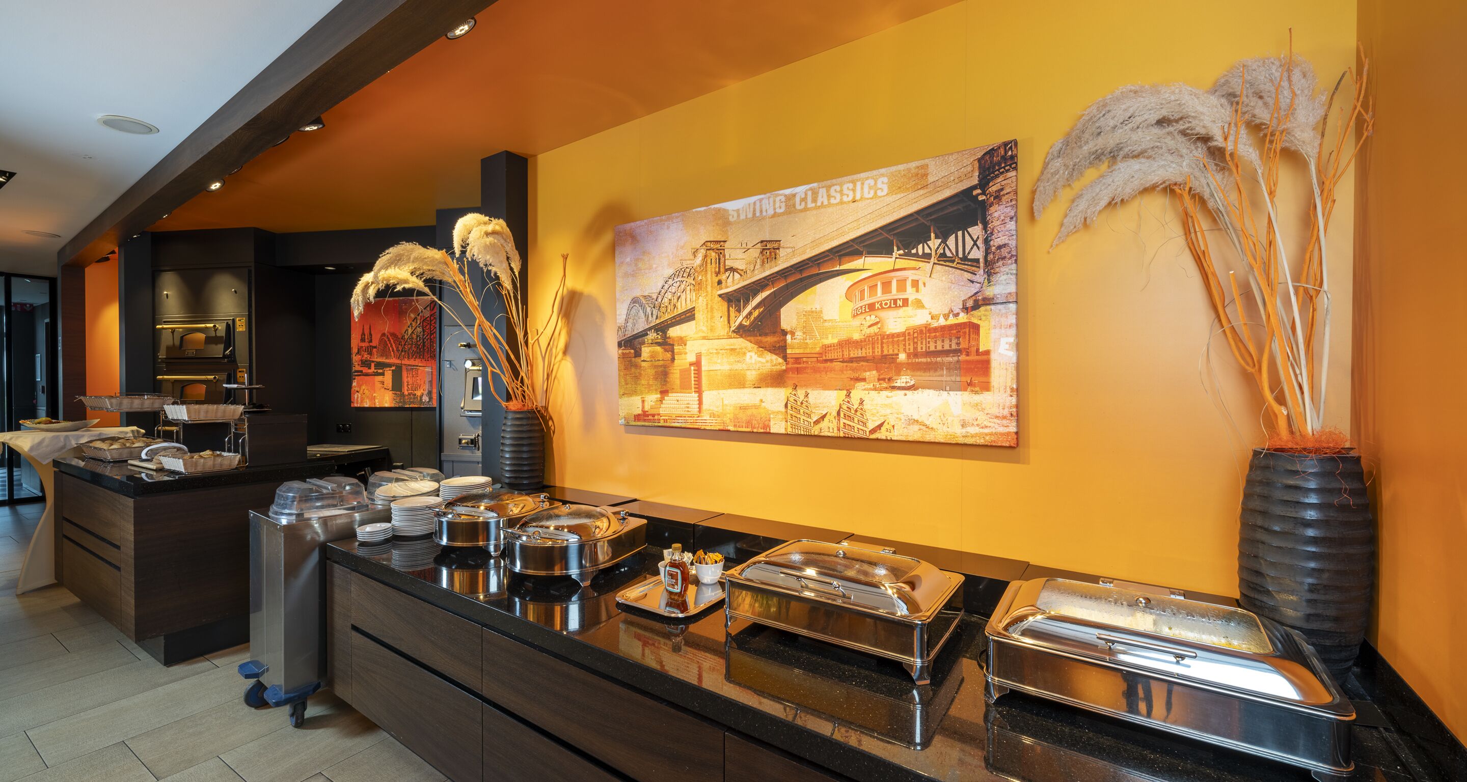 daily buffet breakfast (eur 17.00 per person)