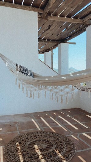 Standard-Doppelzimmer, Terrasse, Meerblick