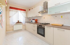 Kühlschrank, Mikrowelle, Herdplatte, Geschirrspüler