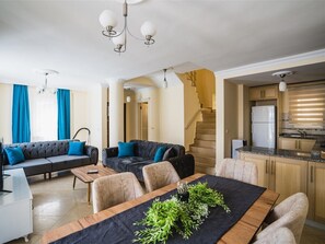 Villa, 4 Bedrooms | 1 bedroom, in-room safe, desk, iron/ironing board