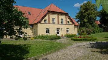 Voorkant van accommodatie