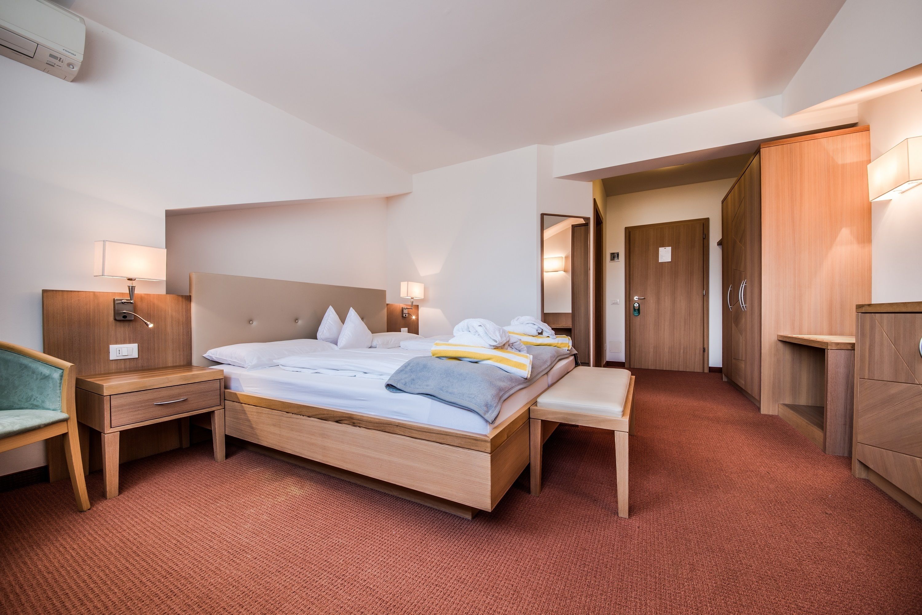 double or twin room | minibar, in-room safe, desk, cots/infant beds