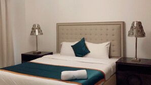 Appartement Standard, 2 chambres, 2 salles de bains | 2 chambres, literie de qualité, coffre-fort, fer et planche à repasser