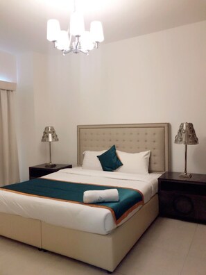 Standard Apartment, 2 Bedrooms, 2 Bathrooms | 2 bedrooms, premium bedding, in-room safe, iron/ironing board - Stout Apartments (Manama)