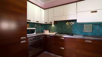 Fridge, stovetop, dishwasher