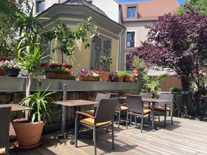 Terrace/patio - Hotel Central (Bamberg)