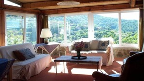 Family Apartment, Ensuite, Garden View (LE PAILLER HAUT) | Living room - LES Gites D'ardaillers (Val-d'Aigoual)