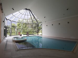 Innenpool, Liegestühle