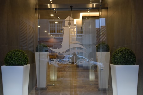 Property entrance. Hotel Vida Mar de Laxe