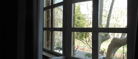 Chambre Double pour 1 personne, vue parc