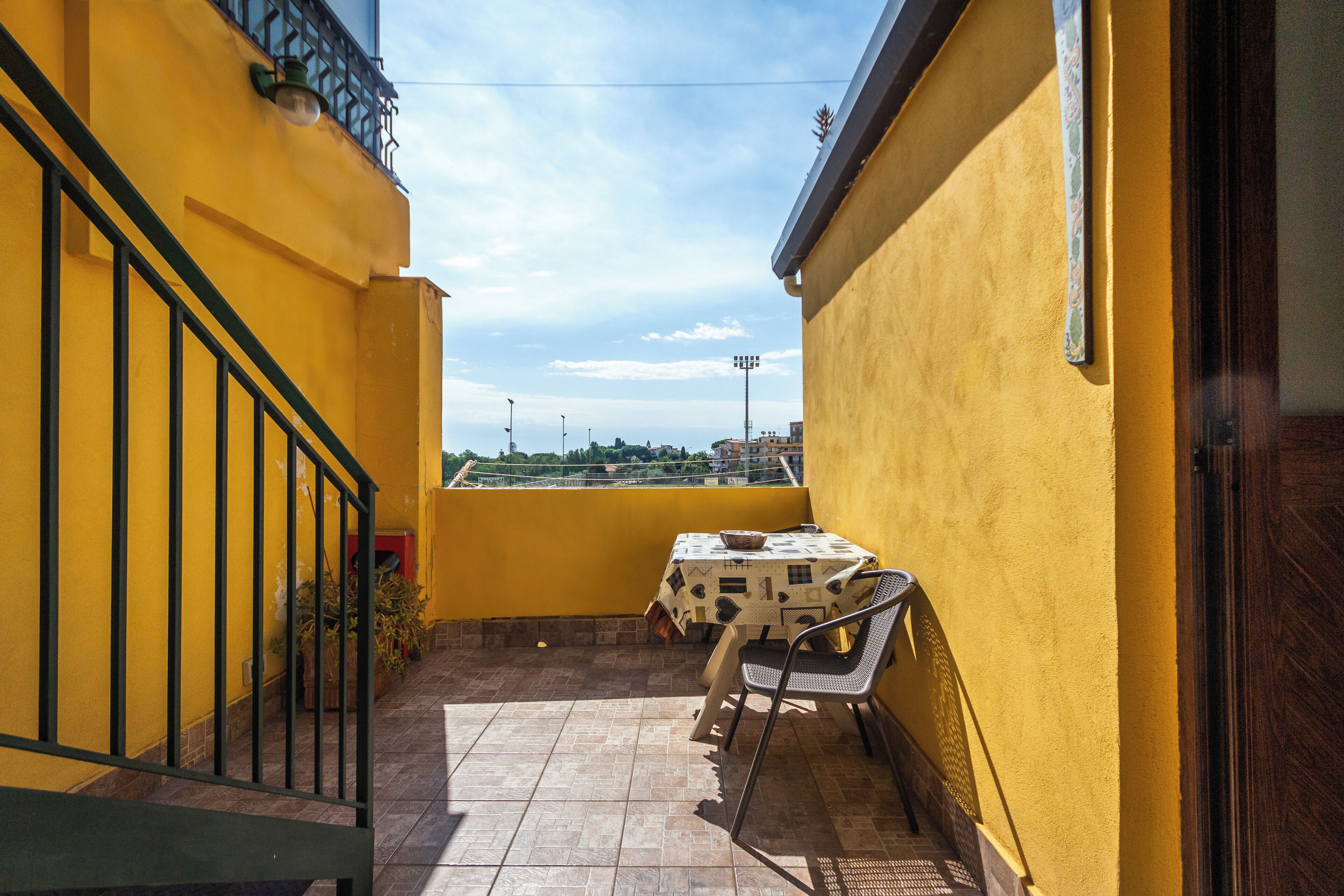 Vierbettzimmer | Terrasse/Patio