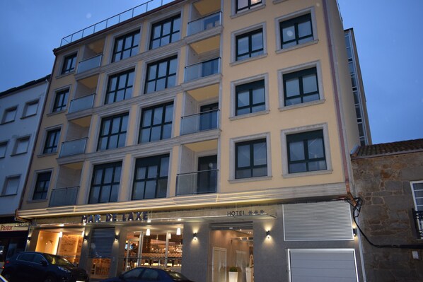 Front of property – evening/night