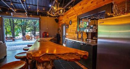 A love nest wrapped in timber and tranquility!