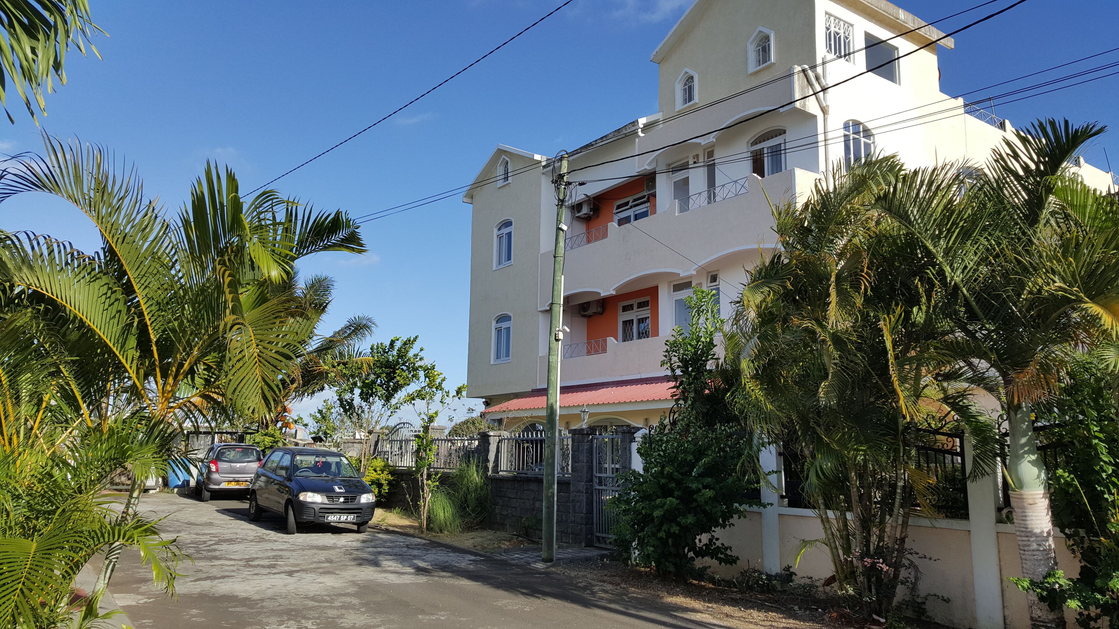 Façade de l’hébergement