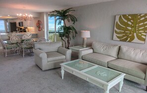 Condo, 2 Bedrooms | Living area - Islands End 801 2 Bedroom Condo by Redawning (Fort Myers Beach)