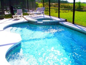 Outdoor pool - 506 BONVILLE (Davenport)