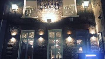 Front of property – evening/night