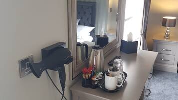 Deluxe Double Room, River View | Iron/ironing board, free WiFi, bed sheets