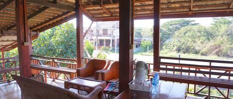 Sala de estar en el lobby