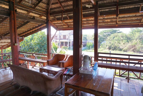 Sala de estar en el lobby