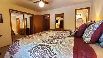 2 chambres, fer et planche à repasser, Wi-Fi, literie fournie