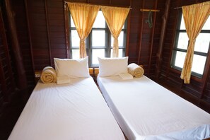 Wooden Twin Room