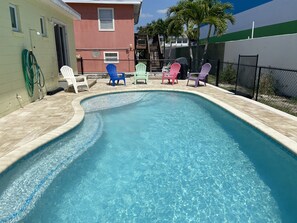 Außenpool, beheizter Pool