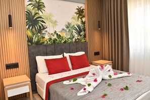 Apartamento, 2 habitaciones | 1 dormitorio, escritorio, sistema de insonorización y wifi gratis