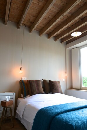 Habitación Confort doble | Ropa de cama de alta calidad, escritorio, sistema de insonorización