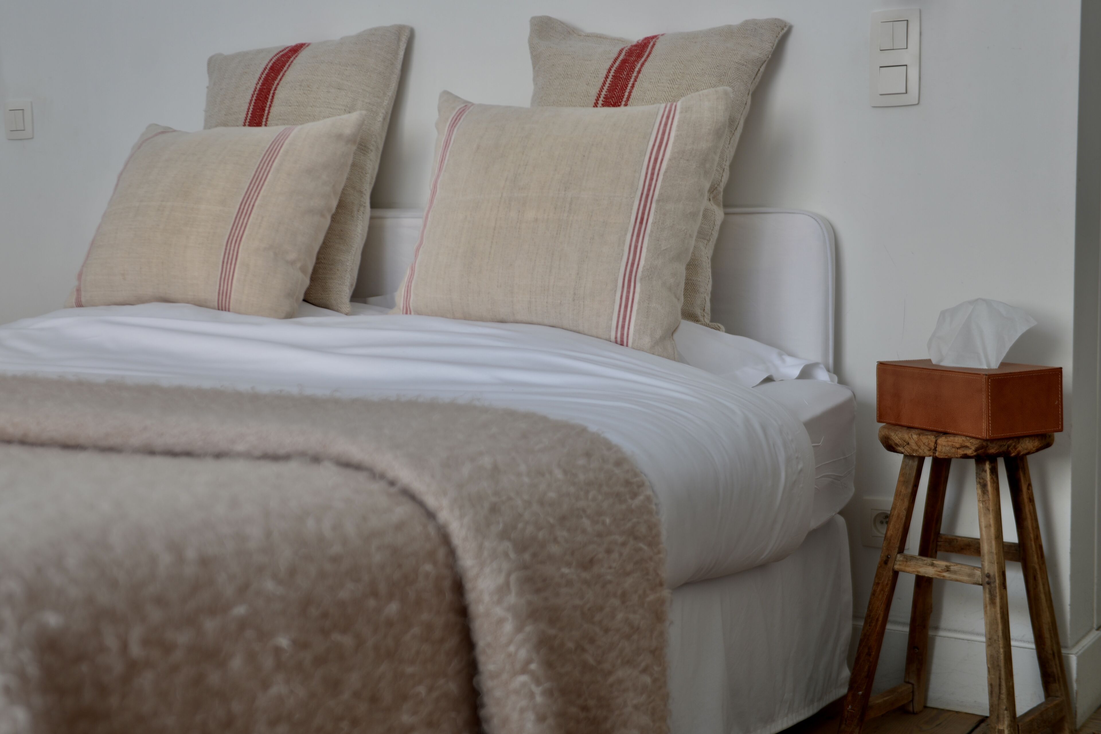 comfort double room | premium bedding, desk, soundproofing, iron/ironing board