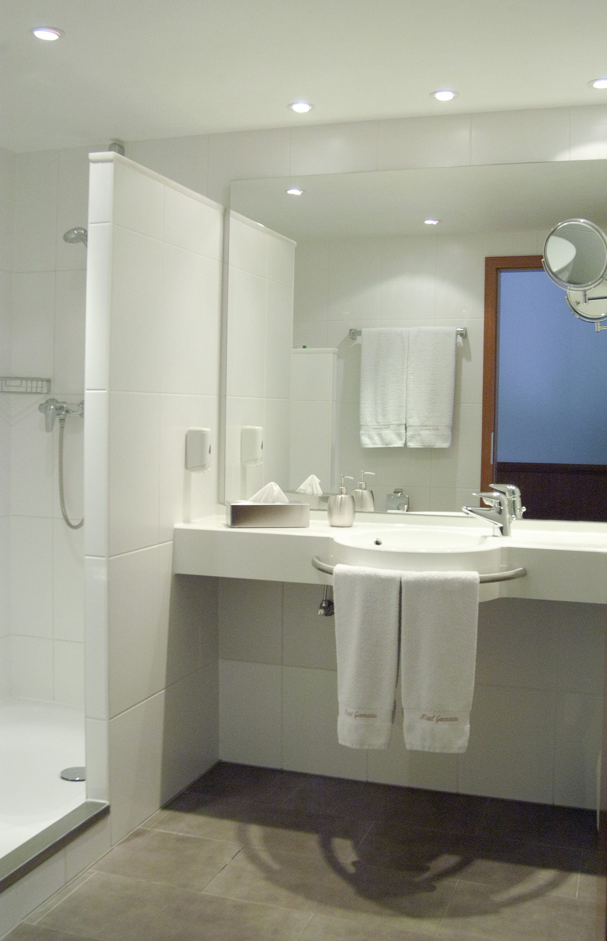 double room | bathroom | hair dryer, towels