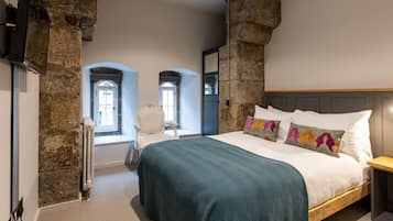 Apartamento standard, 2 quartos, no mezanino | 2 quartos, roupas de cama antialérgicas