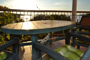 Apartment, 2 Schlafzimmer, Terrasse (1A) | Balkon