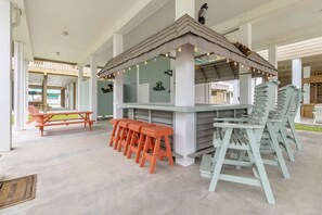 บ้านพัก, 3 ห้องนอน | รับประทานอาหารกลางแจ้ง