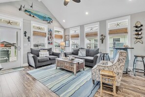 Living area - At Last 3 Bedroom Home by RedAwning (Port Bolivar)