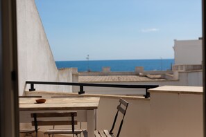 Suite, balcone | Vista mare