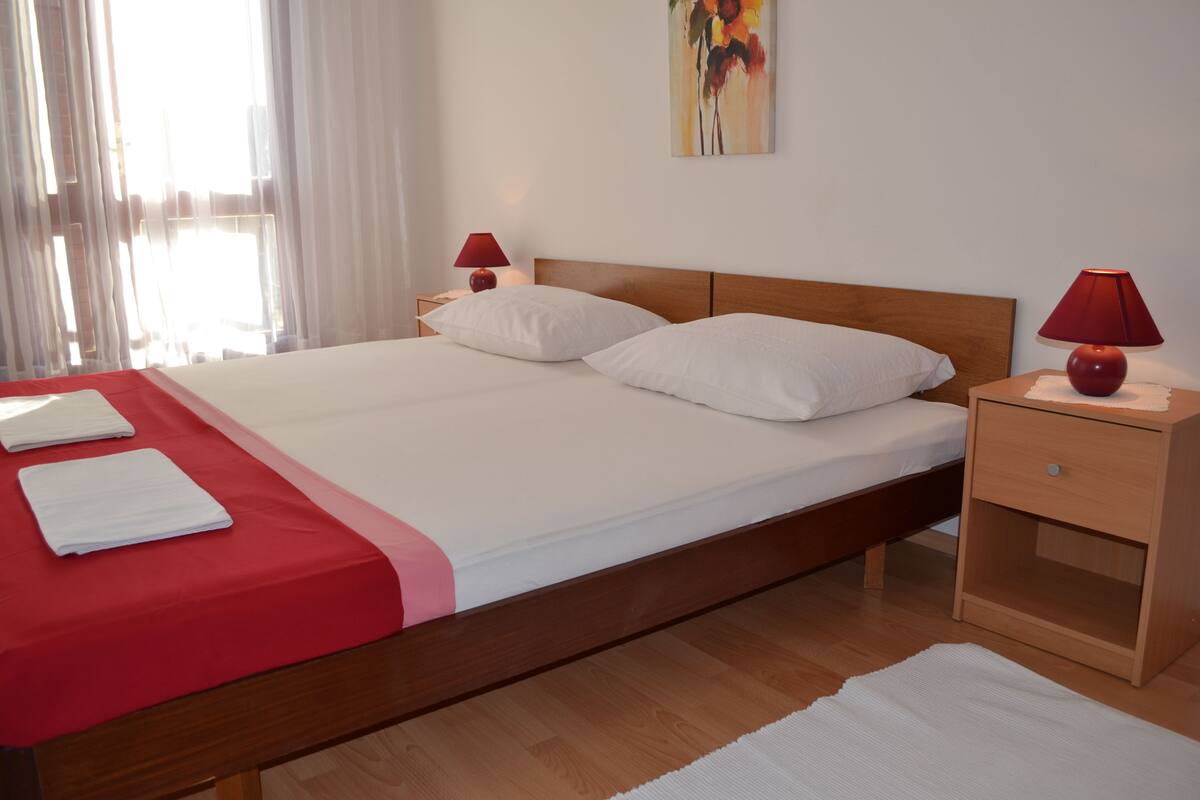 Huoneisto, 2 makuuhuonetta, parveke (3) | Ilmaiset vauvansÀngyt, ilmainen Wi-Fi