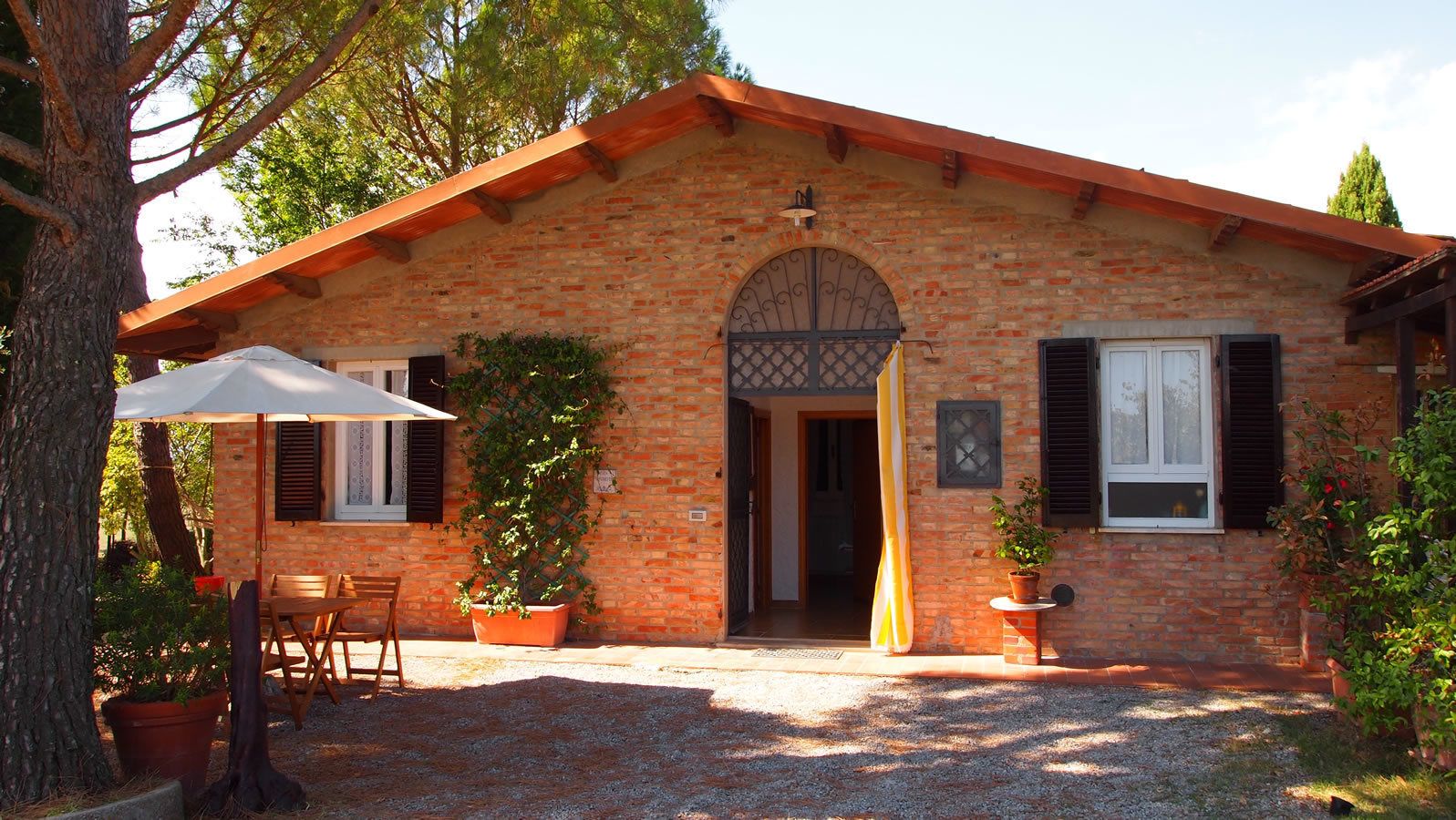 Casa, 2 camere da letto, vista giardino, edificio separato | Terrazza/patio