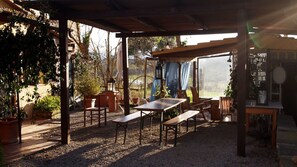 Dinner served, local cuisine