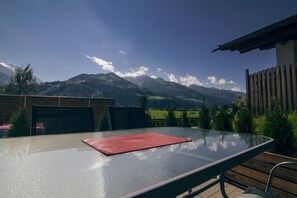 Comfort Studio Suite, Mountain View, Mountainside | Terrace/patio - Oscar & Sons Apartments (Piesendorf)