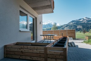 Comfort-Studiosuite, Bergblick, Bergseite | Terrasse/Patio
