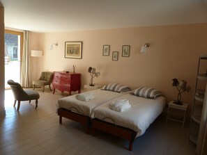 Individually decorated, individually furnished, blackout curtains
